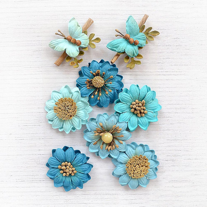 Arcadia Paper Flowers and Butterflies from Little Birdie