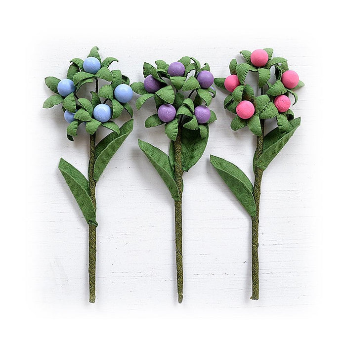 Berry Branch 3/Pkg Love and Roses