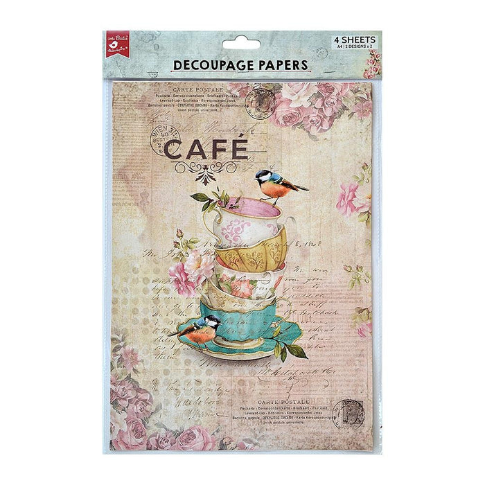 A4 Decoupage Paper Packs from Little Birdie