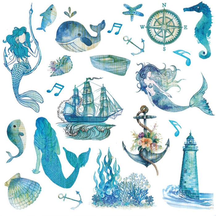 Ephemera Embellishment 44/Pkg Song Of The Sea