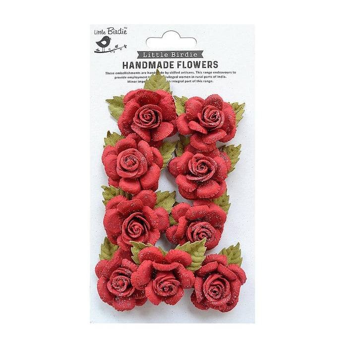 Karin Paper Flowers 8/Pkg Love and Roses
