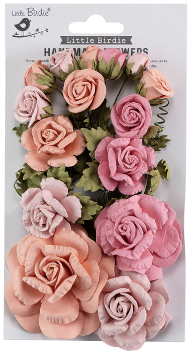 Rosalind Mixed Rose Paper Flowers from Little Birdie