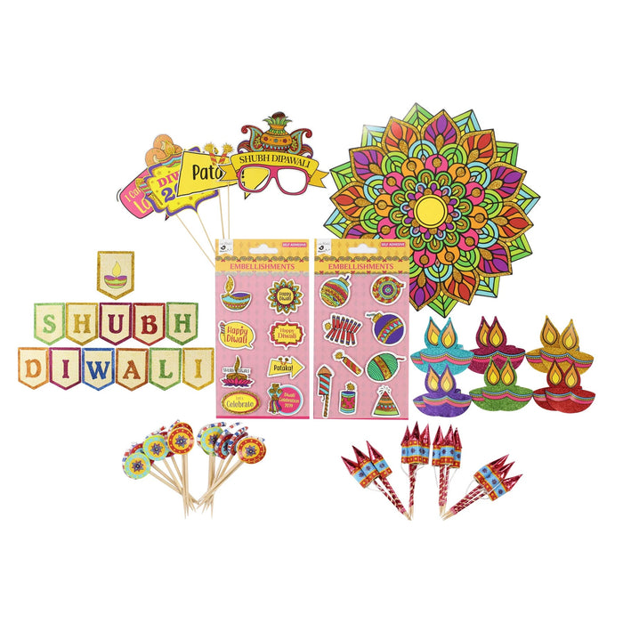 Pack of 3 - Diwali Decoration Kit-Diwali
