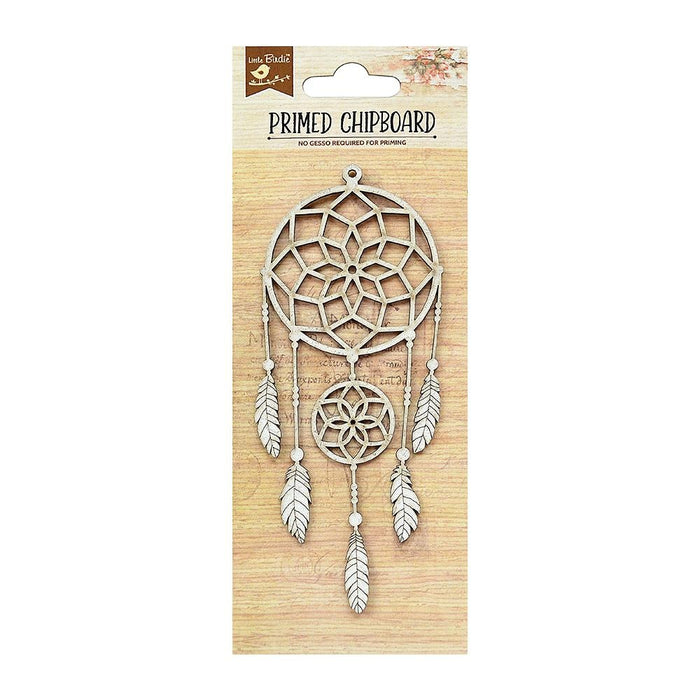 Laser Cut Primed Chipboard 1/Pkg Scroll Splendor