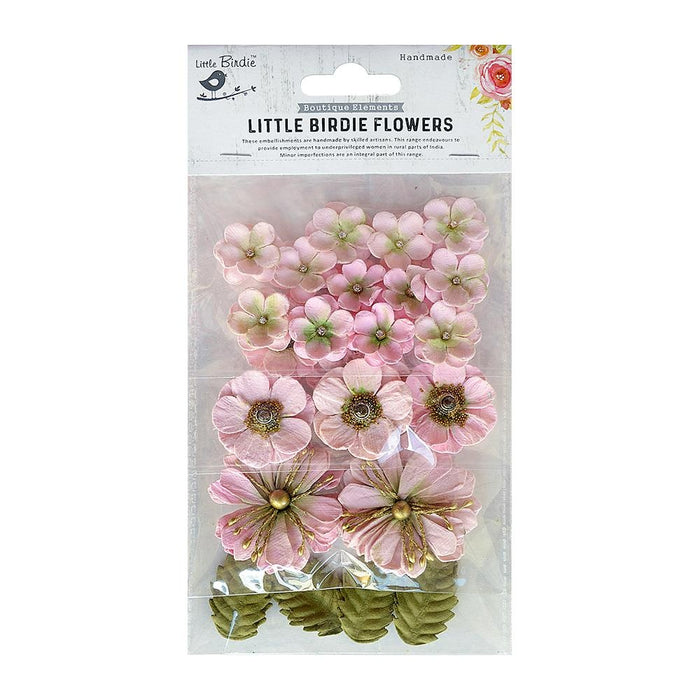 Renae Mixed Jeweled Paper Flowers from Little Birdie