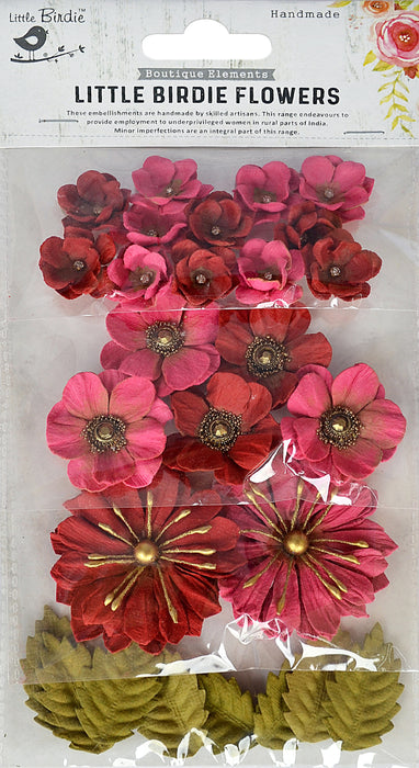Renae Paper Flower 27/Pkg Candy Mix