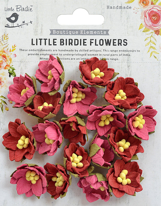 Butter Cup Paper Flowers 18/Pkg Candy Mix