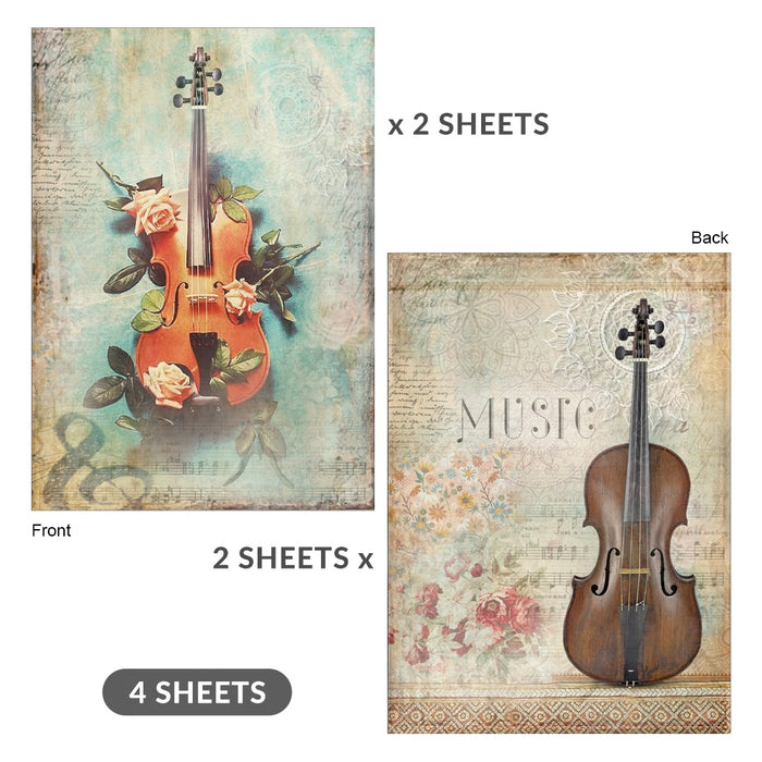 A4 Decoupage Filament Paper from Little Birdie