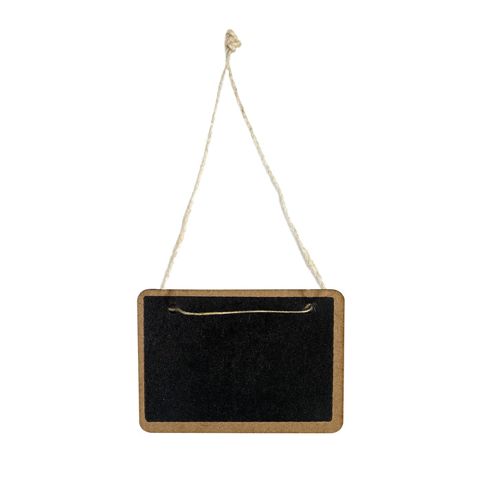Hanging Mini Chalkboard Sign 2/Pkg Star