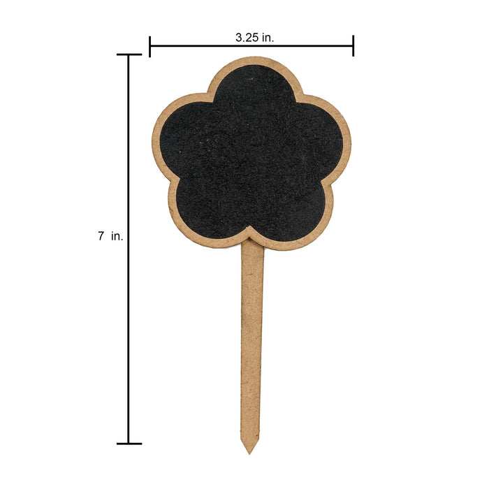 Mini Chalkboard Tabletop Sign 2/Pkg Flower