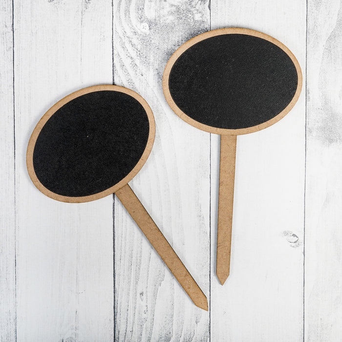 Little Birdie Mini Chalkboard Tabletop Sign 2/Pkg-Heart