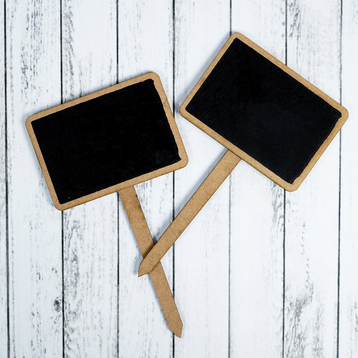 Little Birdie Mini Chalkboard Tabletop Sign 2/Pkg-Heart