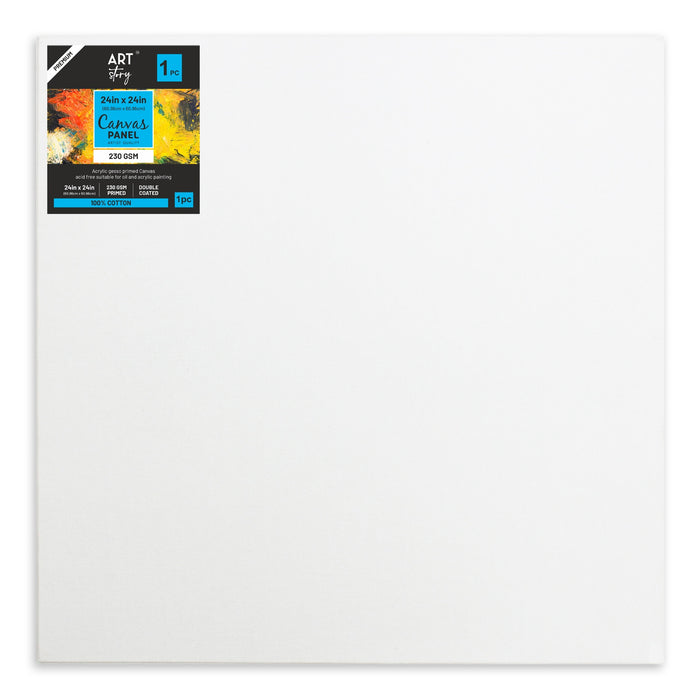 Canvas Panel MDF Board 24"X24" 1/Pkg