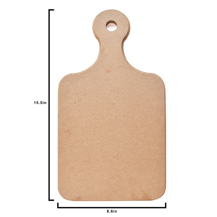 MDF Cutting Board Shape, 8.6" x 15.5"