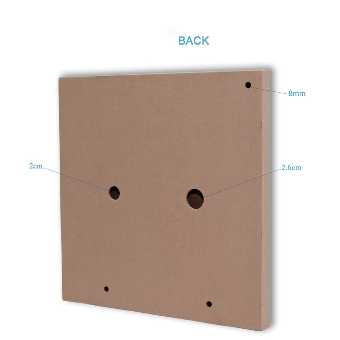 MDF Lightweight Art Panel 12"X12" 1/Pkg