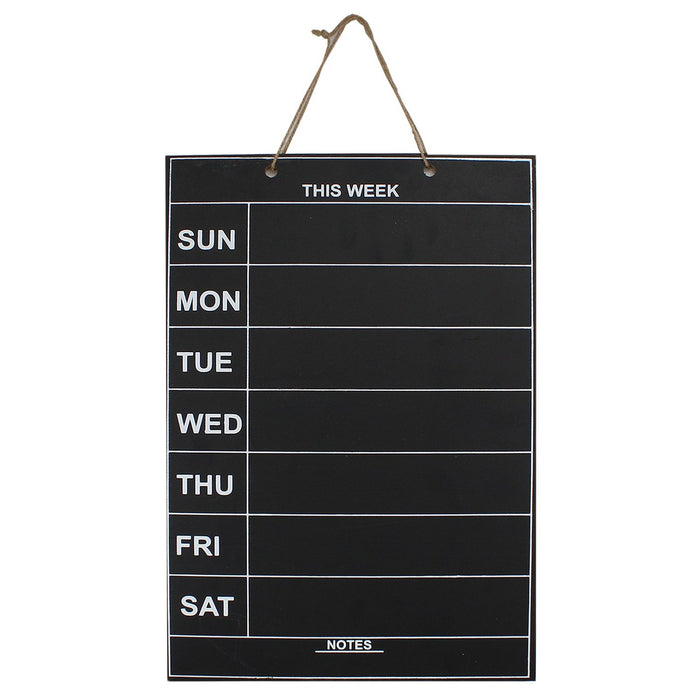 Creative Chalkboard 14"X9" 1/Pkg Weekly Planner