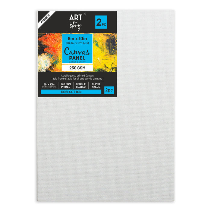 Canvas Panel MDF Board 18"X18" 1/Pkg