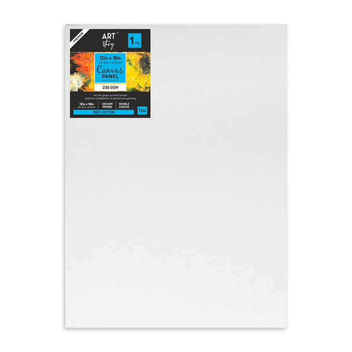 Canvas Panel MDF Board 18"X18" 1/Pkg