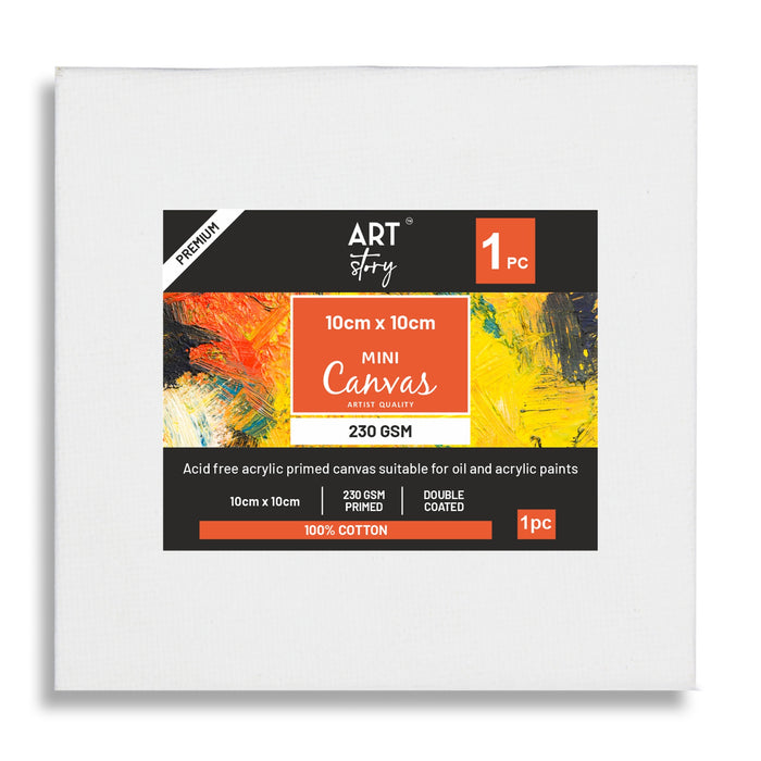 Mini Canvas 10X10cm 1/Pkg