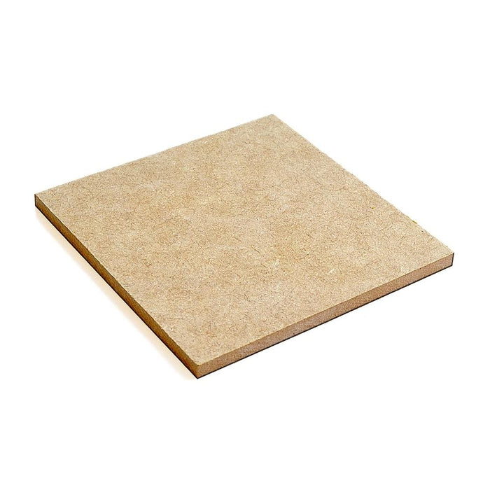 Pack of 3 - MDF Wood Coaster 2mm Thickness-Square 4"X4"