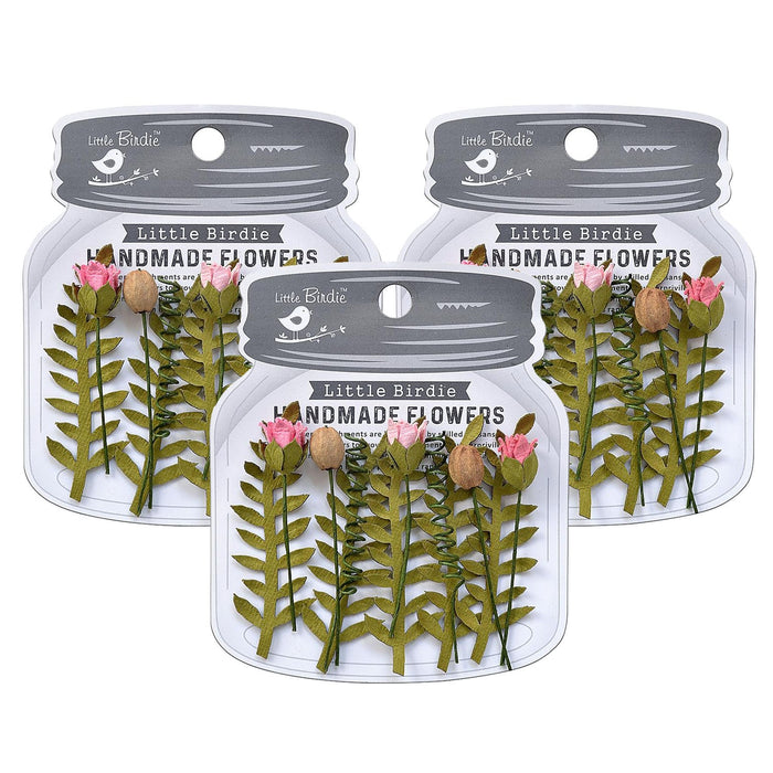 Pack of 3 - Izabela Floral Greenery 12/Pkg-Celebrate Life