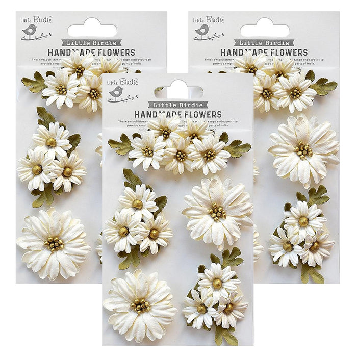 Pack of 3 - Fairy Garden Paper Flowers 5/Pkg-Amor Mio