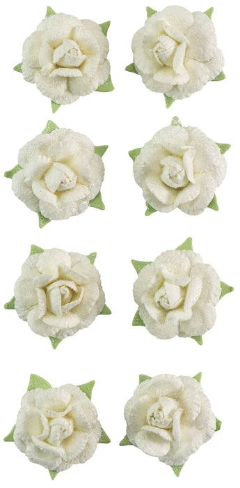 Angel Rose Paper Flowers 8/Pkg Amor Mio
