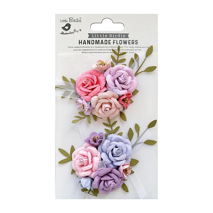 Little Birdie Arion Rose Bunch Paper Flowers