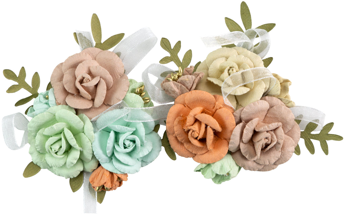 Arion Paper Flowers 2/Pkg Fairy Sparkle