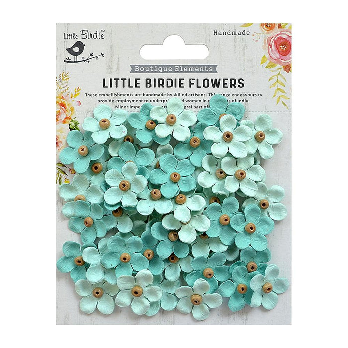 Little Birdie Beaded Blooms Paper Flowers