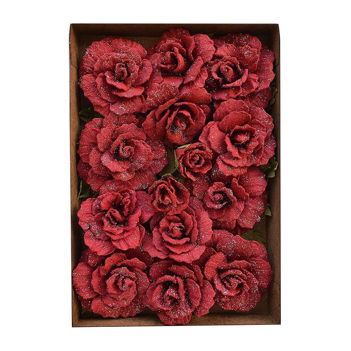 Bonita Paper Flowers 20/Pkg Love and Roses