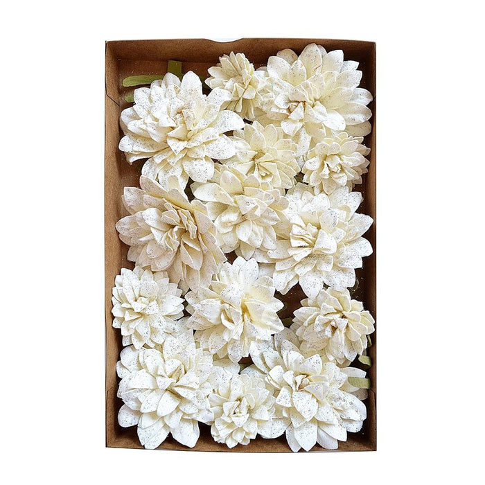 Celestina Paper Flowers 20/Pkg Shabby Chic