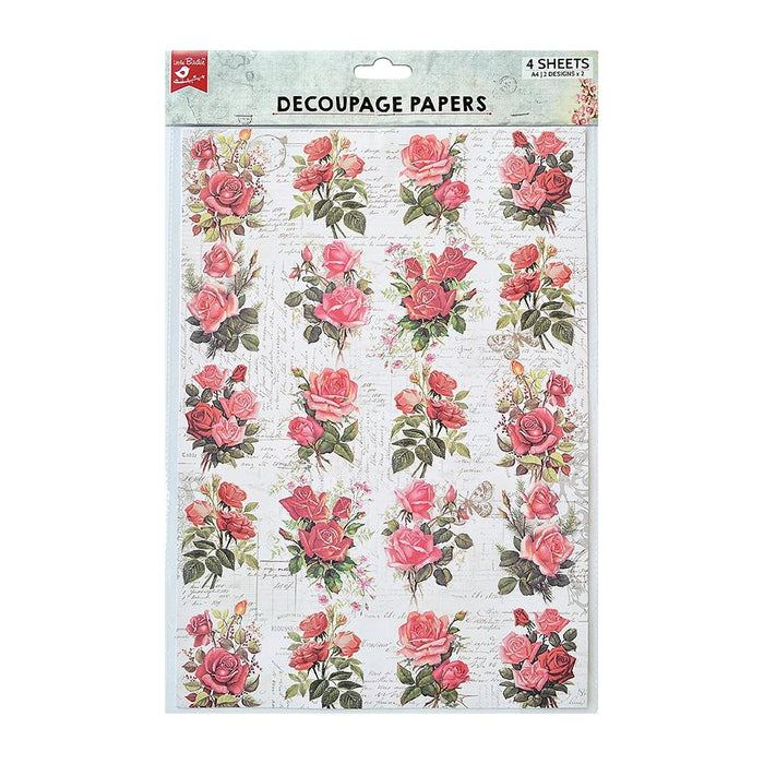 Decoupage Paper A4 2/Pkg Trending Doors