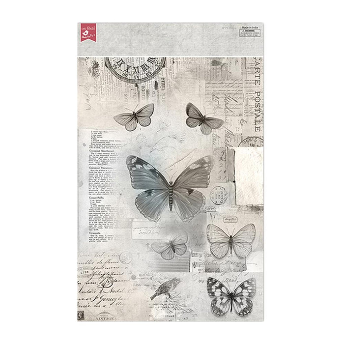 Decoupage Paper A4 4/Pkg Melody Blooms