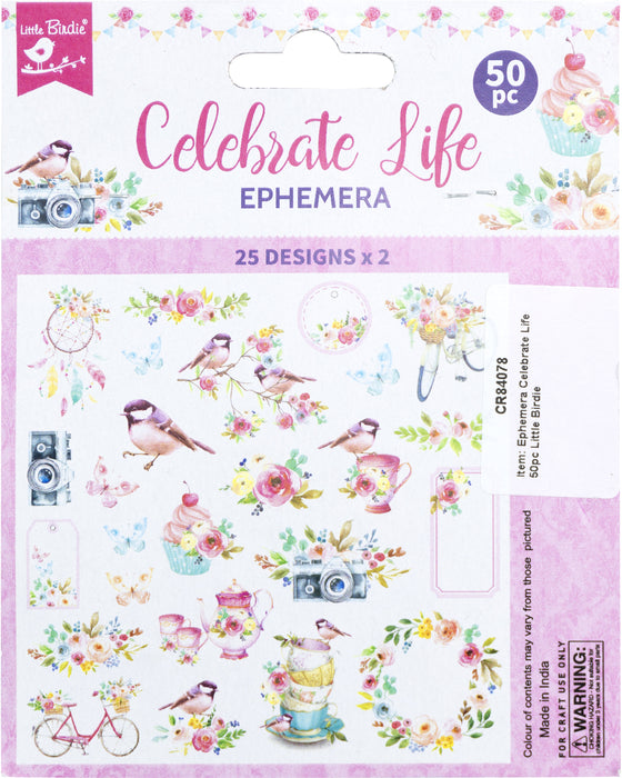 Themed Ephemera Packs from Little Birdie