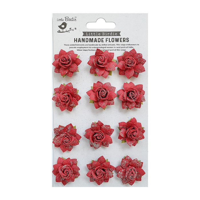 Marisa Paper Flowers 12/Pkg Love and Roses