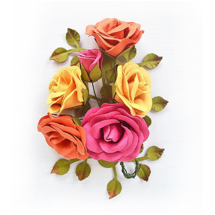 Marva Paper Flower Roses from Little Birdie