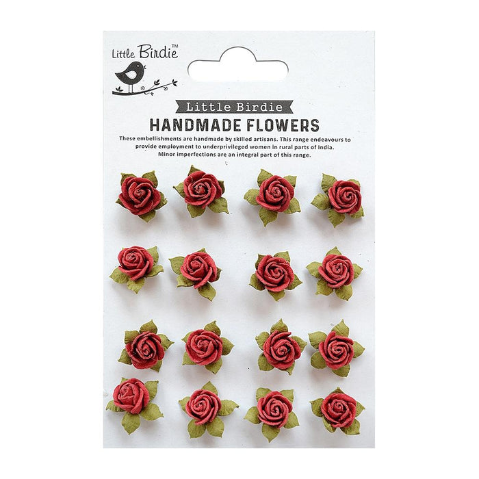 Micro Roses 16/Pkg-Love and Roses