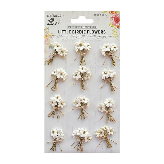 Paper Bouquet 12/Pkg Birds And Berries