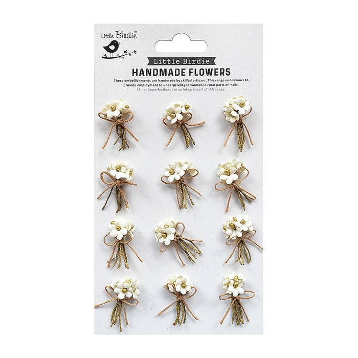 Paper Bouquet 12/Pkg Birds And Berries