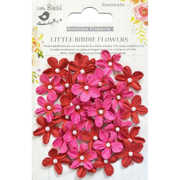 Pearl Petites Paper Flowers 32/Pkg Candy Mix