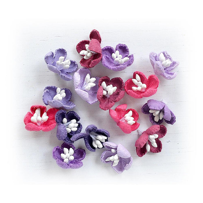Polina Paper Flowers 16/Pkg-Birds And Berries