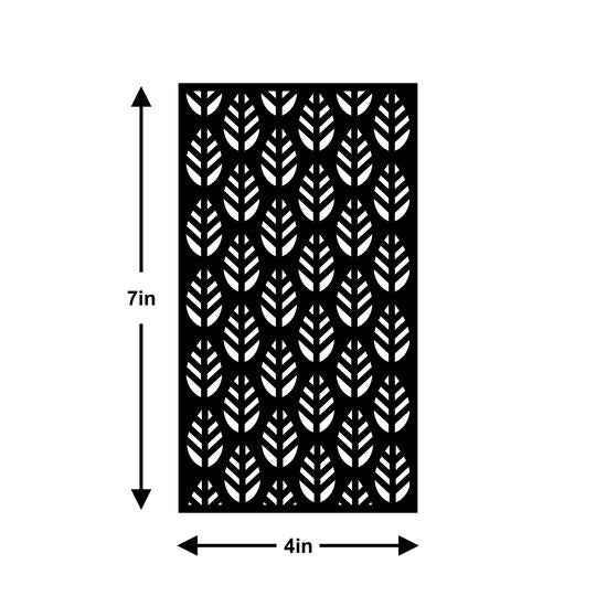 Reusable Stencil 4"X7" 1/Pkg Stars