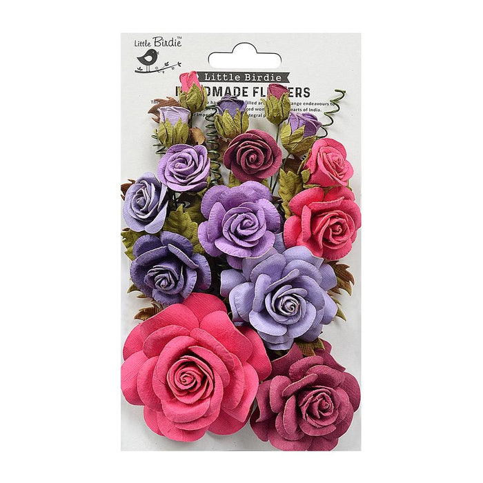 Rosalind Mixed Rose Paper Flowers from Little Birdie