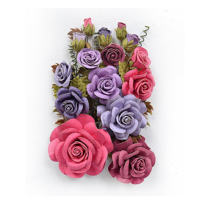 Rosalind Mixed Rose Paper Flowers from Little Birdie