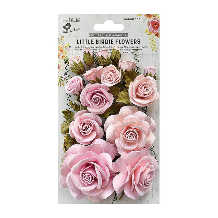 Rosalind Paper Flowers 21/Pkg Pearl Pink