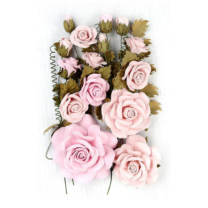 Rosalind Mixed Rose Paper Flowers from Little Birdie