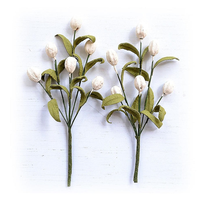 Tulip Bouquet 2/Pkg Shabby Chic