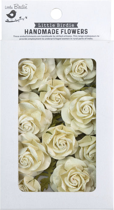 Whitney Full Rose Bloom Paper Flowers from Little Birdie