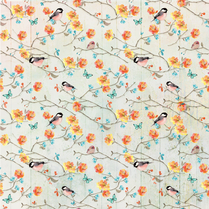 12" x 12" Printed Paper Pads from Little Birdie